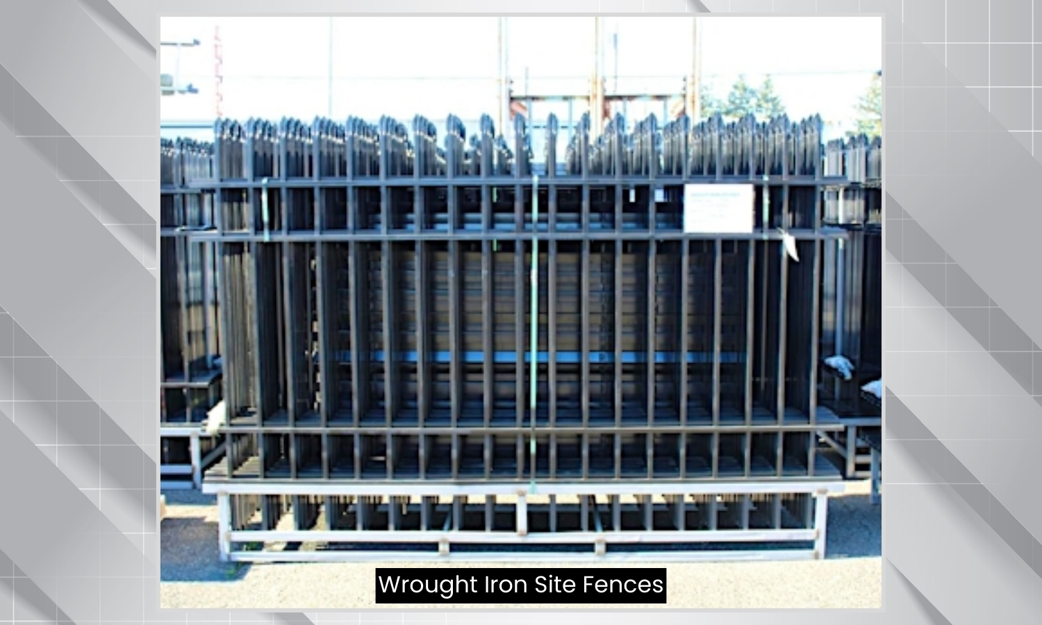 Wrought Iron Site Fences (3)